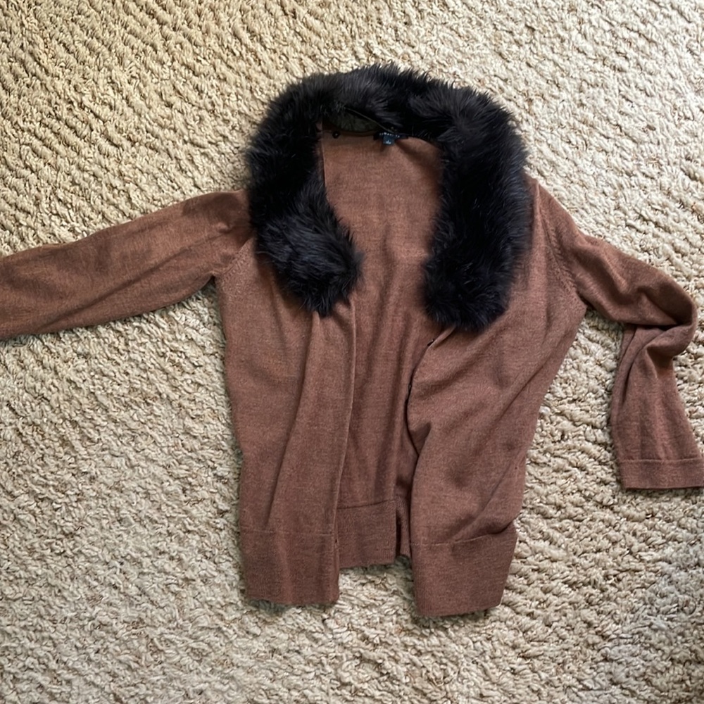 This fun sweater from Nordstrom’s has a removable collar - Picture 2 of 3